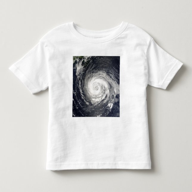 T-shirt Pour Les Tous Petits Typhoon Fitow (Devant)