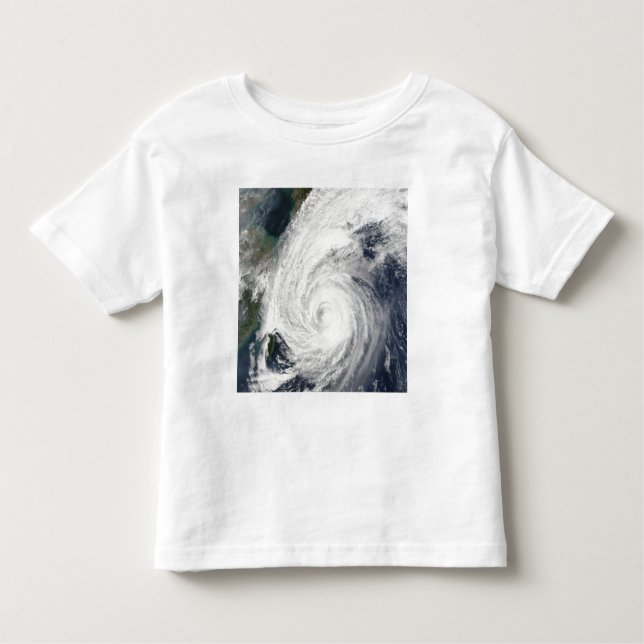T-shirt Pour Les Tous Petits Typhoon Tokage au sud du Japon (Devant)