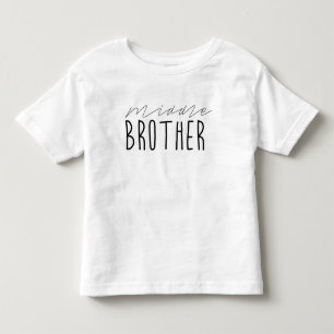 T-shirt Pour Les Tous Petits Typographie du frère moyen
