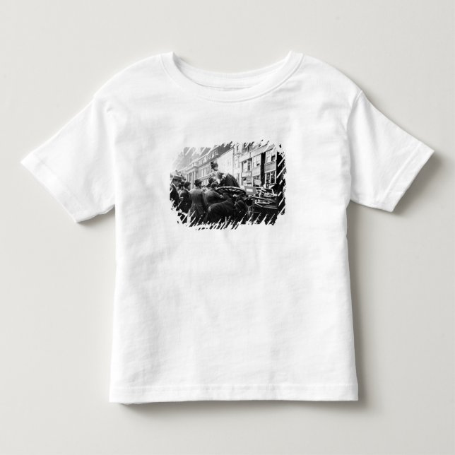 T-shirt Pour Les Tous Petits Un accident de la circulation (Devant)