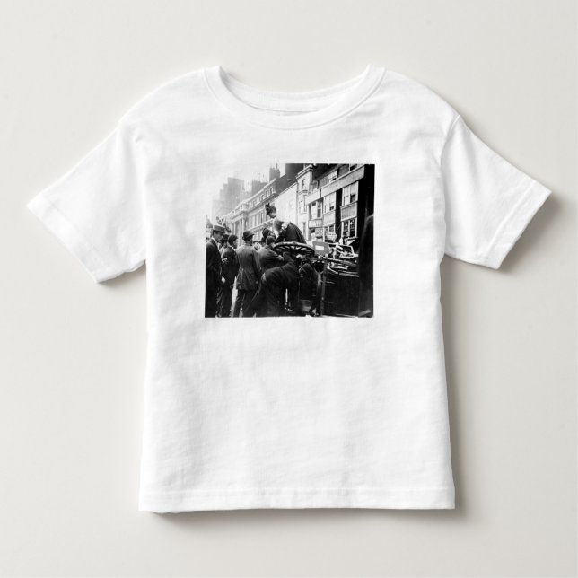 T-shirt Pour Les Tous Petits Un accident de la circulation (Devant)