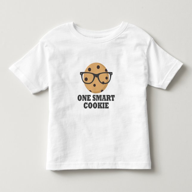 T-shirt Pour Les Tous Petits Un biscuit futé (Devant)