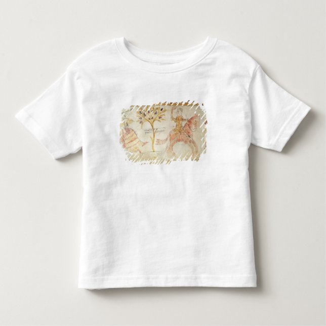 T-shirt Pour Les Tous Petits Un chevalier portant une torche flamboyante (Devant)