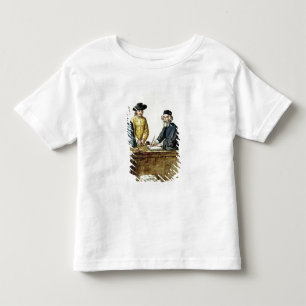 T-shirt Pour Les Tous Petits Un commerçant juif avec deux clients