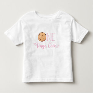 T-shirt Pour Les Tous Petits Un Cookie Rose Cookie Pur Anniversaire
