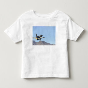 T-shirt Pour Les Tous Petits Un F-16E des Emirats Arabes Unis