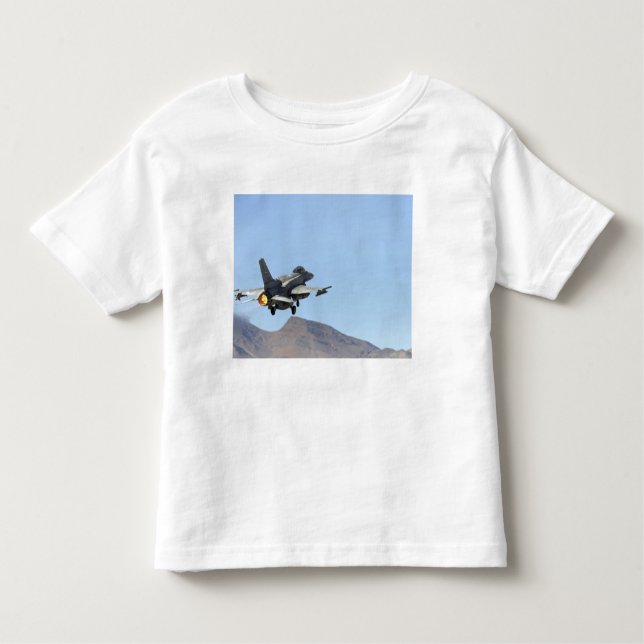 T-shirt Pour Les Tous Petits Un F-16E des Émirats arabes unis (Devant)
