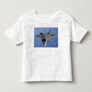 T-shirt Pour Les Tous Petits Un F-22 Raptor prend position pour recevoir le F2