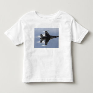 T-shirt Pour Les Tous Petits Un faucon F-16 de combat tire des g élevés