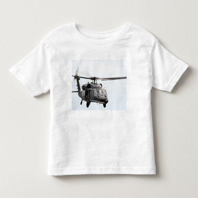 T-shirt Pour Les Tous Petits Un hélicoptère HH-60 Pave Hawk (Devant)