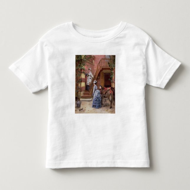T-shirt Pour Les Tous Petits Un jour dans le pays (Devant)