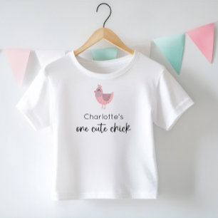 T-shirt Pour Les Tous Petits Un joyeux anniversaire de poussin mignon