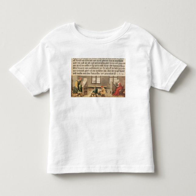 T-shirt Pour Les Tous Petits Un maître d'école (Devant)