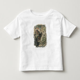 T-shirt Pour Les Tous Petits Un mariage sur un chariot à main