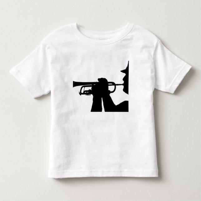 T-shirt Pour Les Tous Petits Un membre de service joue une chanson (Devant)