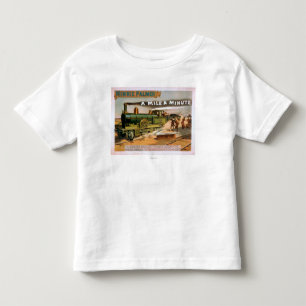 T-shirt Pour Les Tous Petits "Un mille" un grand théâtre locomotif minutieux