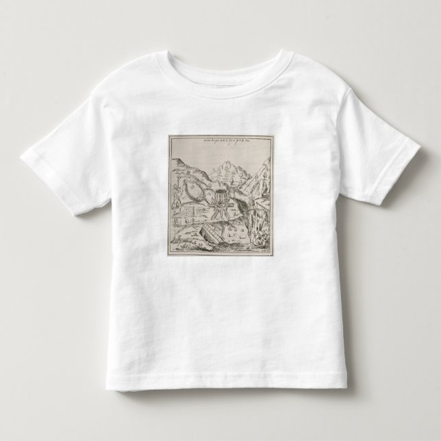 T-shirt Pour Les Tous Petits Un Mine argenté (Devant)