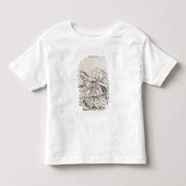 T-shirt Pour Les Tous Petits Un Mine argenté (Devant)