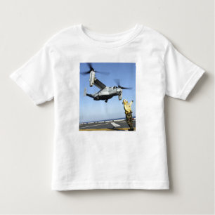 T-shirt Pour Les Tous Petits Un MV-22 Osprey lance le USS Nassau