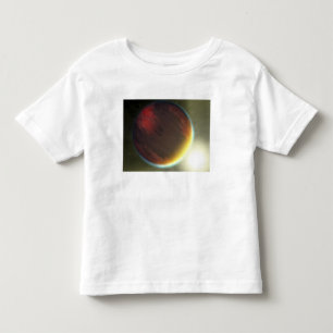 T-shirt Pour Les Tous Petits Un nuageux Jupiter-comme la planète qui orbite
