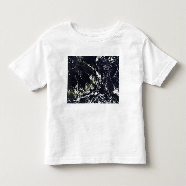 T-shirt Pour Les Tous Petits Un panache volcanique de la caldera Rabaul (Devant)