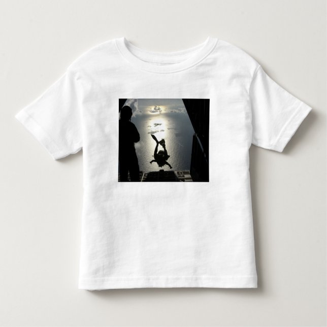 T-shirt Pour Les Tous Petits Un pararescueman de la Force aérienne (Devant)