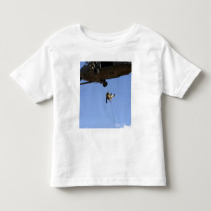 T-shirt Pour Les Tous Petits Un pararescueman rappels d'un HH-60