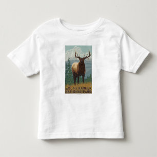 T-shirt Pour Les Tous Petits Un parc national plus pluvieux, scène de