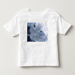 T-shirt Pour Les Tous Petits Un petit champ de glaciers entoure la baie de Baff
