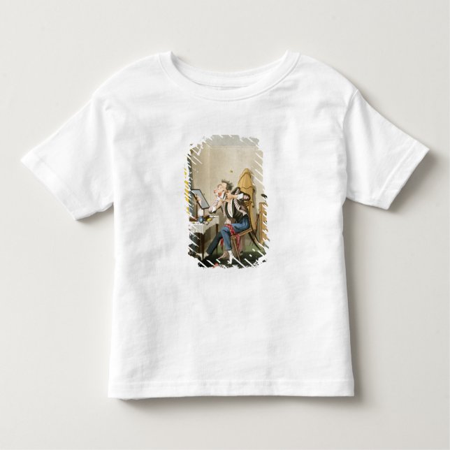 T-shirt Pour Les Tous Petits Un rasoir émoussé, pub. par chasse, 1827 (etchin (Devant)