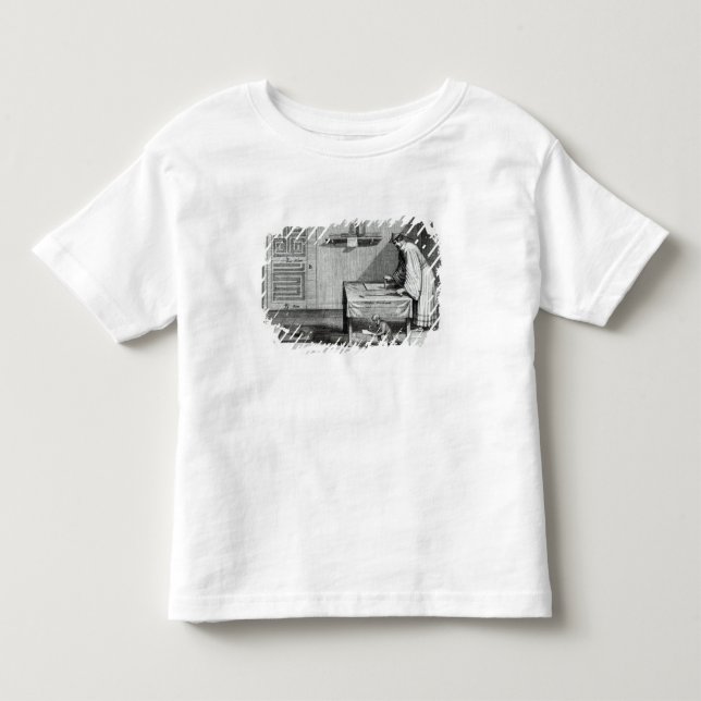 T-shirt Pour Les Tous Petits Un scribe chinois (Devant)