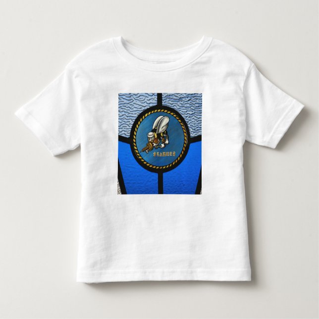 T-shirt Pour Les Tous Petits Un seul logo Seabee (Devant)