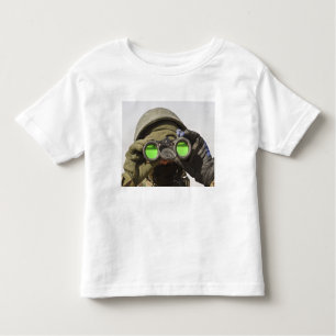 T-shirt Pour Les Tous Petits Un soldat afghan scanne l'horizon
