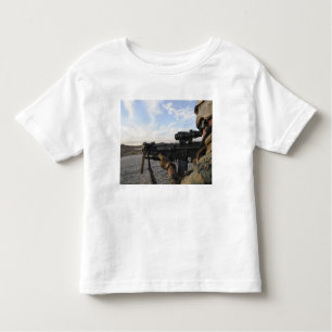 T-shirt Pour Les Tous Petits Un soldat se fixe pour tirer sur une cible