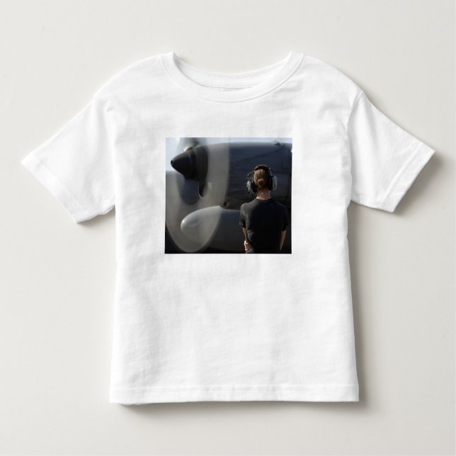 T-shirt Pour Les Tous Petits Un soldat surveille la performance (Devant)
