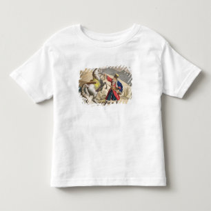 T-shirt Pour Les Tous Petits Un tartre avec son cheval, gravé par le Thierry B
