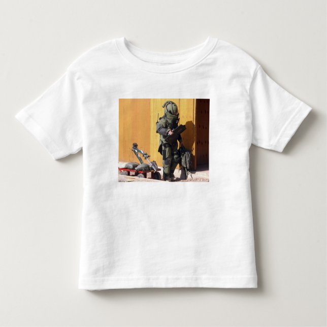 T-shirt Pour Les Tous Petits Un technicien (Devant)