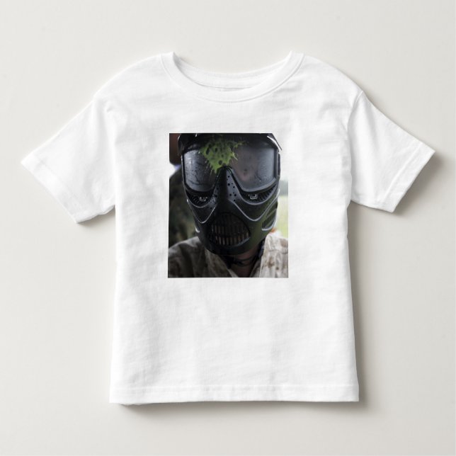 T-shirt Pour Les Tous Petits Un tour de paintball (Devant)