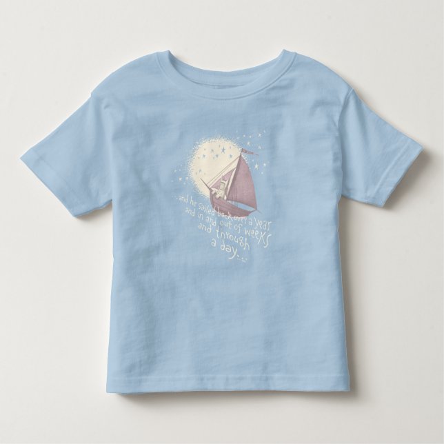 T-shirt Pour Les Tous Petits Un voyage d'un an avec Max (Devant)
