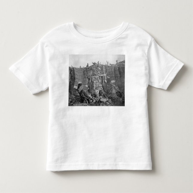 T-shirt Pour Les Tous Petits Une batterie de l'artillerie deux pendant la (Devant)