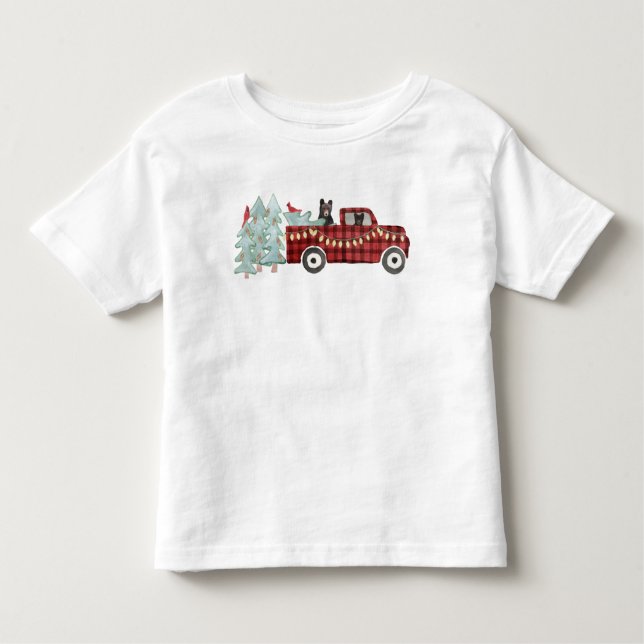 T-shirt Pour Les Tous Petits Une collection de Noël très béreuse (Devant)