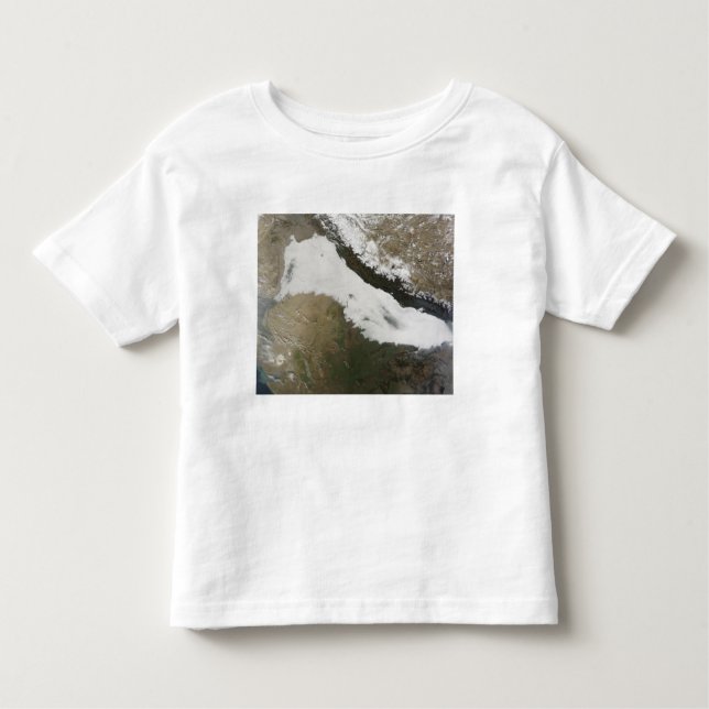 T-shirt Pour Les Tous Petits Une épaisse rive de nuages bas (Devant)