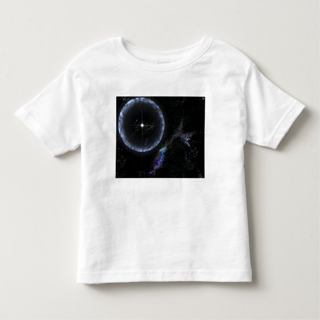 T-shirt Pour Les Tous Petits Une étoile de neutron SGR 1806-20 (Devant)