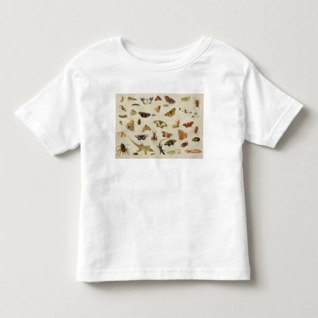 T-shirt Pour Les Tous Petits Une étude des insectes (Devant)