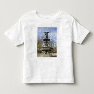T-shirt Pour Les Tous Petits Une fontaine Bethesda sèche en hiver dans Central