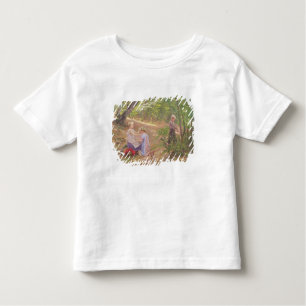 T-shirt Pour Les Tous Petits Une guirlande des fleurs, 19ème siècle
