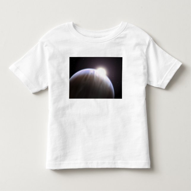 T-shirt Pour Les Tous Petits Une planète extrasolaire avec son étoile parente (Devant)
