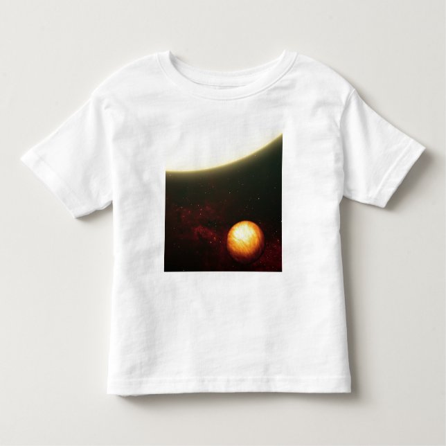 T-shirt Pour Les Tous Petits Une planète semblable à Jupiter (Devant)
