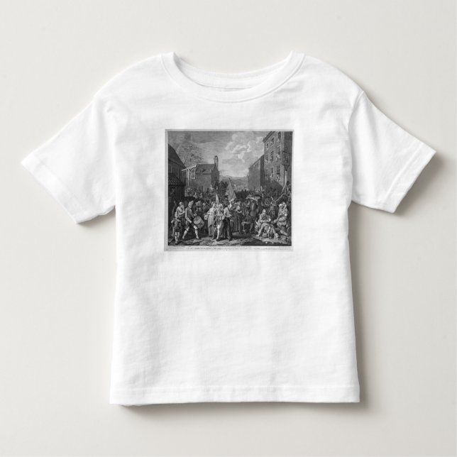 T-shirt Pour Les Tous Petits Une représentation de mars des gardes (Devant)