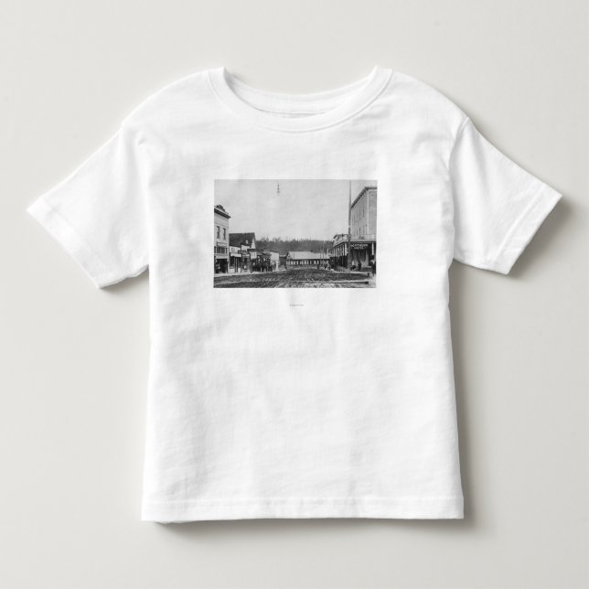 T-shirt Pour Les Tous Petits Une scène de rue # 1 (Devant)